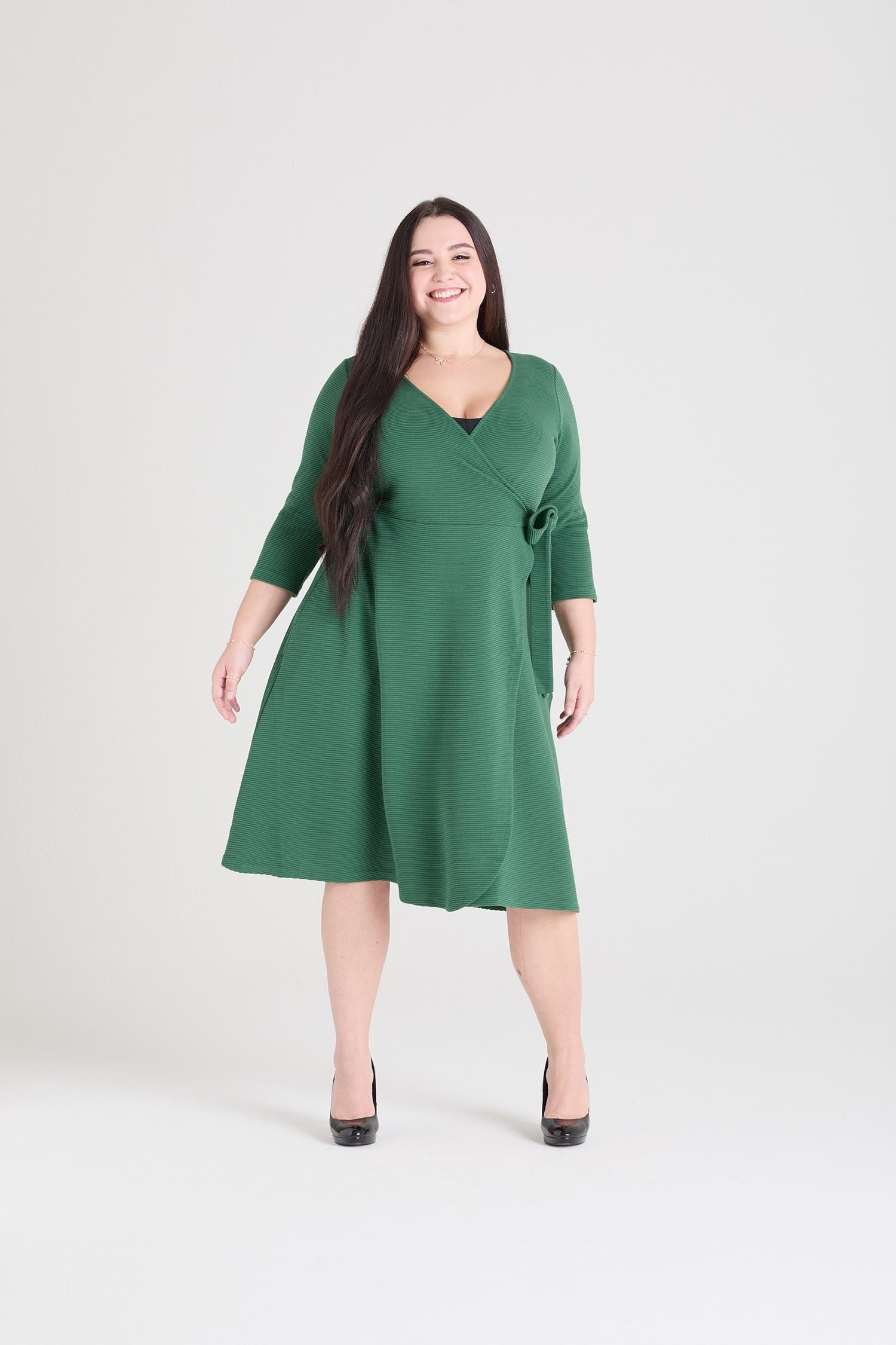 Ottoman Wrap Around Dress - Petit Pois
